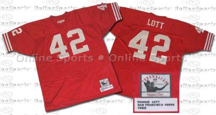 1989 49ers #42 Jersey