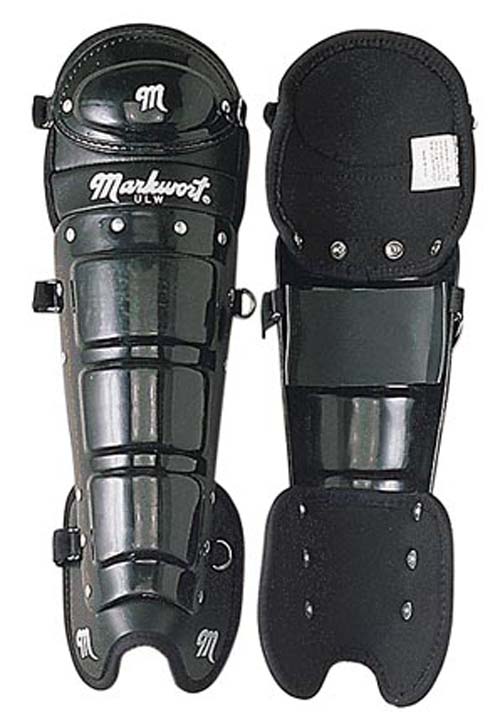 Single Knee Cap Umpire Leg Guards from Markwort - One Pair

