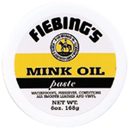 6 oz. Fiebing's Mink Oil Shoe Protector Paste - 1 Dozen Jars
