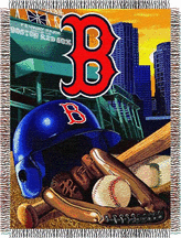 Boston Red Sox MLB Licensed Home Field Advantage Series 48 x 60 Throw Blanket