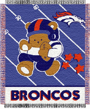 Denver Broncos NFL Licensed Baby Series 36 x 48 Throw Blanket