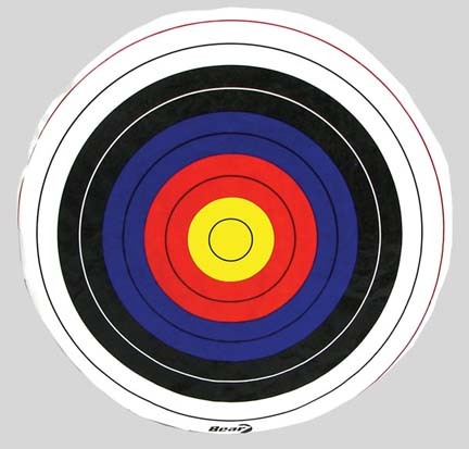 "Glassflex� Round Skirted Archery Target Face 48"
