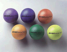 6 1/4" Assorted Colors Rhino Skin Softi Foam Ball - Set of 3 Balls