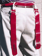 52" Scarlet Sonic Flag-A-Tag Release Flag Set (Set of 12)