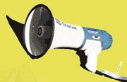 300 Yard Range Megaphone from Fanon