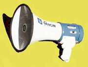 800 Yard Range Megaphone from Fanon