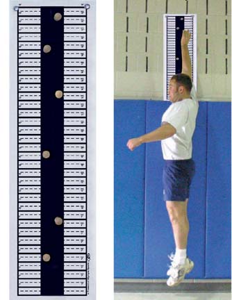 "Velcro� Jump and Reach Board"
