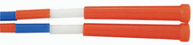 16 Plastic Segmented Jump Ropes - Set Of 10