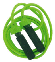 1 Pound Green Deluxe Weighted Jump Rope Set of 2