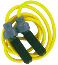 3 Pound Yellow Deluxe Weighted Jump Rope (Set of 2)