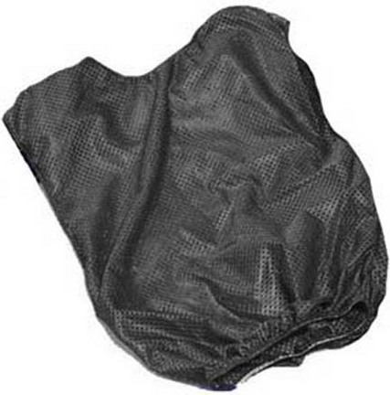 Adult Black Mesh Game Vests - Set Of 6
