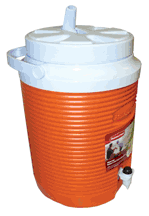 2 Gallon Rugged Beverage Cooler from Rubbermaid Set of 2
