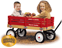 Radio Flyer Town Country Wagon