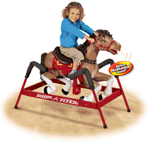 Radio Flyer "Liberty" Spring Horse with Sound