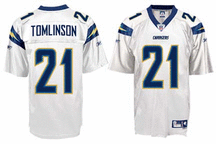 LaDainian Tomlinson San Diego Chargers PREMIER Reebok NFL Football Jersey Youth White