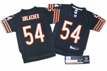 Brian Urlacher Chicago Bears Replica Reebok NFL Football Jersey - Youth (Navy) Picture