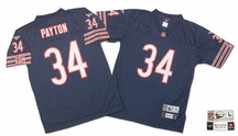 Walter Payton 1985 Chicago Bears 34 Premier Throwback Reebok NFL Football Jersey Youth Navy
