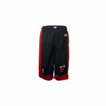 Miami Heat Toddler Boys Replica Adidas NBA Basketball Shorts Road