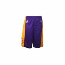 Los Angeles Lakers Toddler Boys Road Replica Adidas NBA Basketball Shorts Purple
