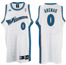 Gilbert Arenas Washington Wizards #0 Swingman Adidas NBA Basketball Jersey (White)