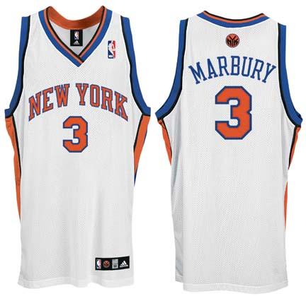 new york knicks uniform history. Stephon Marbury New York