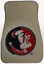 Florida State Seminoles Auto Floor Mat (Set of 2 Car Mats)
