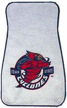 Iowa State Cyclones Auto Floor Mat (Set of 2 Mats)