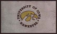 Iowa Hawkeyes Door Mat