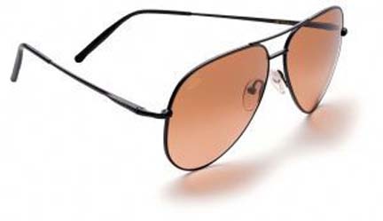 "Medium Aviator Sunglasses (Henna Frames and Drivers� Gradient Lenses) from Serengeti"
