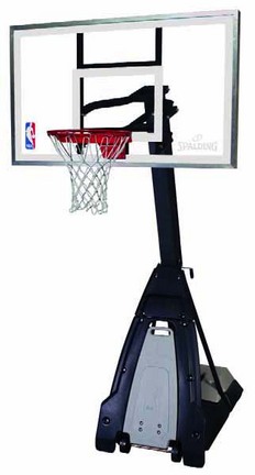 (74560) Beast Portable Residential Basketball Backstop from Spalding
