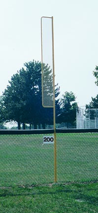 Semi-Permanent Foul Line Post - Set of 2
