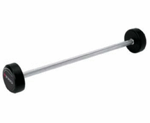 70 lb Urethane Encased Straight Bar with Tri Grip from TKO Sports