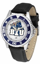 Brigham Young (BYU) Cougars Competitor Mens Watch by Suntime