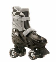 Boys Fueler Quad Adjustable Roller Skates Size 1 4