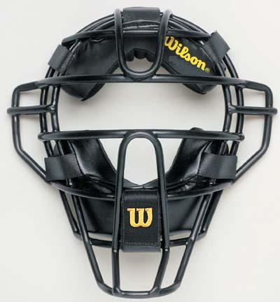 10 Dyna-Lite Umpire Face Mask with Synthetic Padding from Wilson
