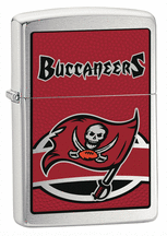 Tampa Bay Buccaneers NFL Brushed Chrome Lighter by Zippo
