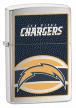 San Diego Chargers NFL Brushed Chrome Lighter by Zippo