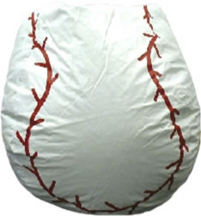 Baseball Design Sports Bean Bag Chair