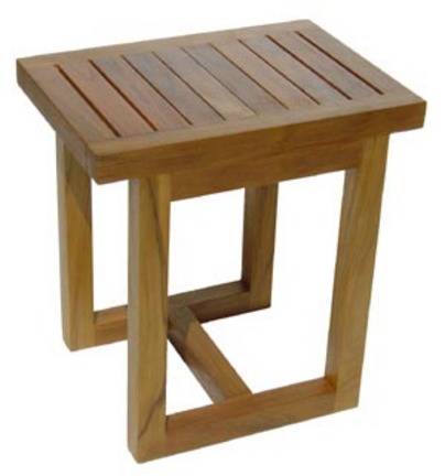 Teak Spa Stool