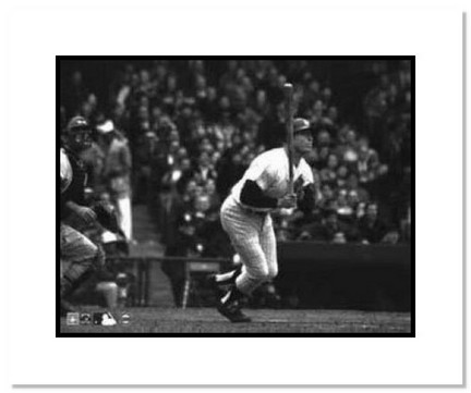 Mickey Mantle New York Yankees MLB "500th HR" Double Matted 8" x 10" Photograph