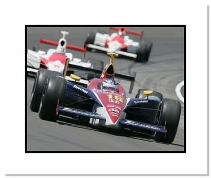 Danica Patrick Indy Racing League "Auto Racing 2005 Indy 500 Car" Double Matted 8" x 10" Photograph