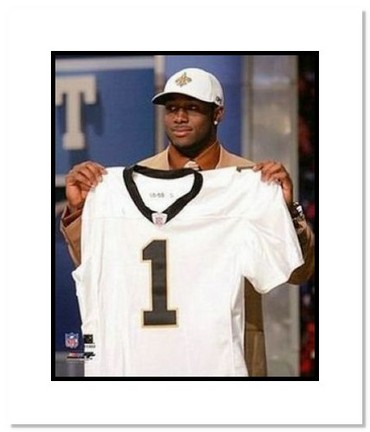 Reggie Bush New Orleans Saints NFL "1st Round Draft Pick" Double Matted 8" x 10" Photograph