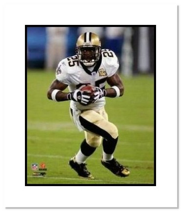 Reggie Bush New Orleans Saints NFL "Rushing" Double Matted 8" x 10" Photograph