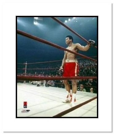 Muhammad Ali Boxing "Corner of Ali/Frazier I" Double Matted 8" x 10" Photograph