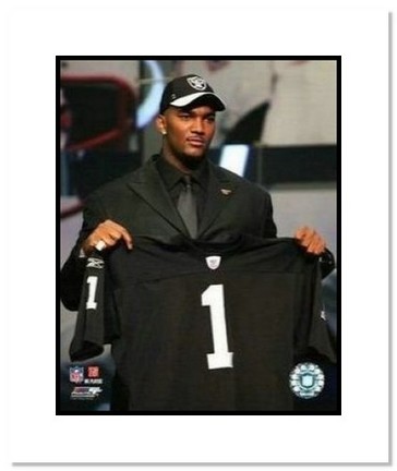 JaMarcus Russell Oakland Raiders NFL "2007 NFL Draft Day" Double Matted 8" x 10" Photograph