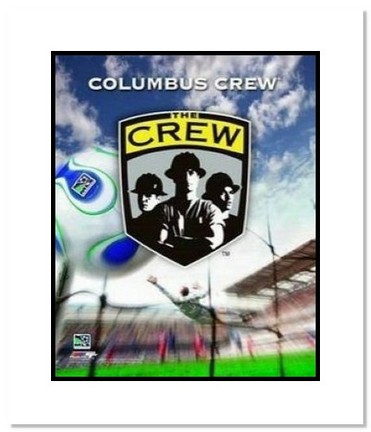 Columbus Crew MLS Soccer "Team Logo" Double Matted 8" x 10" Photograph