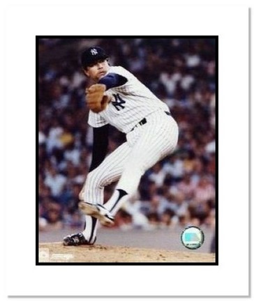 Goose Gossage New York Yankees MLB "Pitching" Double Matted 8" x 10" Photograph