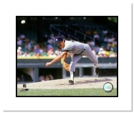 Ron Guidry New York Yankees MLB "Pitching" Double Matted 8" x 10" Photograph