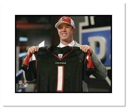 Matt Ryan Atlanta Falcons NFL "2008 1st Round Draft Pick, #3 Overall" Double Matted 8" x 10" Photogr