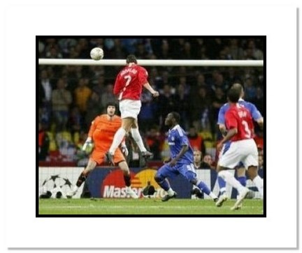 Cristiano Ronaldo Manchester United English Premier League "2008 UEFA Champions League Final Header" Double Ma